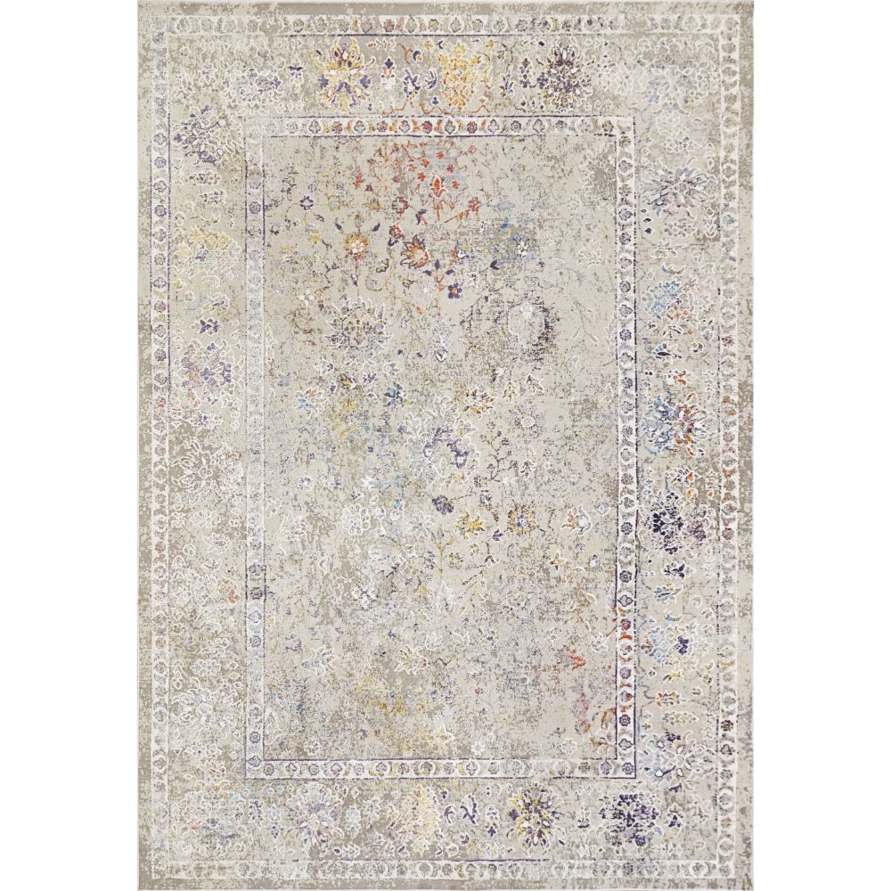 Dynamic Rugs 7982 VALLEY 6.7X9.6 7982-972 GREY/PINK/GOLD